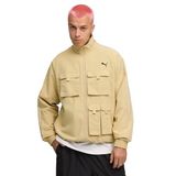 Puma T7 Cargo Relaxed Track Erkek Krem Ceket