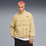 Puma T7 Cargo Track Erkek Krem Ceket