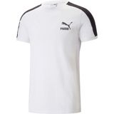Puma T7 Iconic Tee Erkek T-Shirt - 2XL - Beyaz