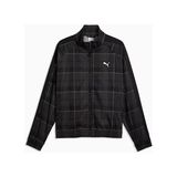 Puma T7 Relaxed Tartan Woven Trac Erkek Günlük Ceket 63673101 Siyah
