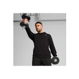 Puma Tad Ess French Terry Erkek Siyah Sweatshirt