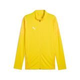PUMA Teamcup Football Erkek Ceket,Faster Yellow-Puma Silver-Yell L