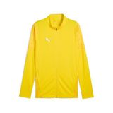 PUMA Teamcup Football Erkek Ceket,Faster Yellow-Puma Silver-Yell M
