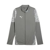 Puma Teamcup Training Jacket Erkek Futbol Antrenman Ceketi 65916513 Gri - XL