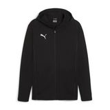 Puma teamFINAL Casuals Hooded Jkt Erkek Eşofman Üstü PUMA Black-PUMA Silver XL