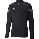 Puma Teamfinal Training 1/4 Zip Top Erkek Futbol Antrenman Ceketi 65737503 Siyah - XL