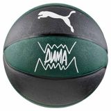 PUMA teamJAWS Basketbol Topu, Pepper Green-Puma Black, 7