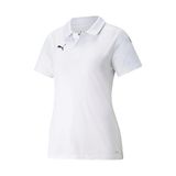 Puma Teamliga Sideline Polo W Kadın Futbol Polo Yaka Tişört 65740804 Beyaz - XS