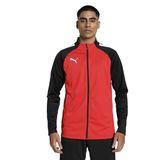 PUMA teamLIGA Training Erkek Futbol Ceketi Kırmızı Siyah XXL
