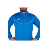 Puma Teamrise Training Poly Erkek Günlük ve Fermuarlı Spor Ceketi Mavi