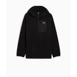 Puma Tech Half Zip Hoodie Erkek Siyah Sweatshirt - 688224-01