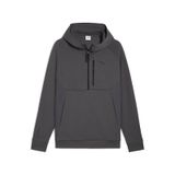 Puma Tech Half Zip Hoodie Koyu Antrasıt Erkek Sweatshirt 000000000102266233 Gri
