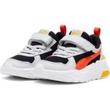 Puma Trinity Lite Ac+ inf Bebek Sneaker Erkek Koşu Ayakkabısı Nefes Alabilir Yapı ile Rahat Kullanım - Gri - Kırmızı - Siyah