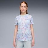 Puma Tweenerverse Aop Kız Çocuk Mavi Tişört