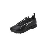 Puma ULTRA 5 PLAY TT Jr, Erkek Çocuk Halı Saha Ayakkabısı, Siyah-Beyaz, 37 Beden