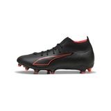 PUMA ULTRA 6 MATCH+ FG/AG Unisex Yetişkin Bot PUMA Black-PUMA Red 41