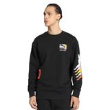 PUMA Üniseks Classics Brand Love Crew Tr Sweatshirt, Siyah, XS