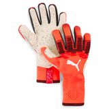 PUMA Üniseks Future Ultimate kaleci eldiveni, yetişkinler için, kırmızı/siyah 9