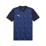PUMA Üniseks Teamglory forma futbol forması, Puma Navy-PUMA White, XL