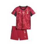 PUMA Unisex Çocuk GSK Third Minikit w/oS w/oS Eşofman Takımı Team Regal Red PumaTeam Gold 4-5 Yaş