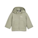 PUMA Unisex Çocuk Minicats Hooded Padded Jckt Mont Lux Army 1-2 YAŞ