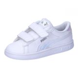 PUMA Unisex Çocuk Puma Smash 3.0 Holo 2.0 VInf Spor Ayakkabı PUMA White-Mauve Mist 25 EU
