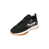 PUMA Unisex Çocuk Varion II Jr salon spor ayakkabısı, Puma Siyah Soğuk Açık Gri Sakız, 39.5 EU