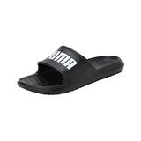 PUMA Unisex Divecat V2 Lite Slide sandalet, Puma Black Puma White, 39 EU