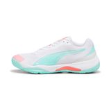 PUMA Unisex Solarstrike Iii W+ salon spor ayakkabısı, Puma Beyaz Elektrikli Nane, 43 EU