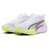 PUMA unisex-yetişkin Darter Pro Beyaz-Saf Macenta-Yello Ayak Bileği Bot, Beyaz/uçan orkide, 39 EU