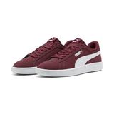 PUMA Unisex Yetişkin Puma Smash 3.0 Buck Spor Ayakkabı Ruby Shimmer-PUMA White 41