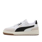 PUMA Unisex Yetişkin Shuffle Downtown OG Spor Ayakkabı PUMA White-Black-Vapor Gray 36