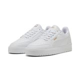 PUMA Unisex Yetişkin Shuffle Downtown Spor Ayakkabı PUMA White-PUMA White-Gold 38.5
