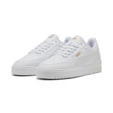 PUMA Unisex Yetişkin Shuffle Downtown Spor Ayakkabı PUMA White-PUMA White-Gold 38