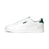 PUMA Unisex Yetişkin Shuffle Spor Ayakkabı, PUMA White-Vapor Gray-Archive Green, 40 EU