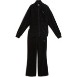 Puma Velour Rib Suit Kadın Yetişkin Eşofman Takımı - Siyah