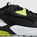 Puma VIS2K Black Black Lime Sheen Erkek Spor Ayakkabı