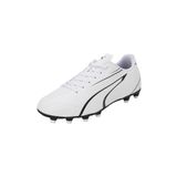 Puma Vitoria FG/AG Beyaz Siyah Erkek Futbol Ayakkabısı