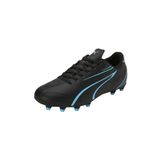PUMA Vitoria Fg/Ag erkek futbol ayakkabısı, Puma Siyah Parlak Mavi, 42.5 EU