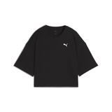 PUMA WARDROBE ESS Kadın Oversize Kısa Tişört