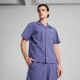 Puma Wardrobe Ess Relaxed Erkek Mavi Gömlek - 46-Mavi - XL