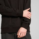 Puma Wardrobe Essentıals Erkek Geniş Kesim Sweatshırt - 2XL - Siyah