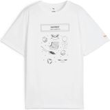 Puma x Harry Potter Genç Rahat Kesim Tişört - Puma White
