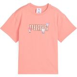 Puma X HELLO KITTY & FRIE Pembe Kız Çocuk Kısa Kol T-Shirt - 3 Yaş