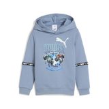 PUMA X Hot Wheels Baskılı Erkek Çocuk Mavi Sweatshirt, 4-5 Yıl, 632396, Cool Blue, erkek-çocuk