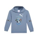 Puma X Hot Wheels Baskılı Erkek Çocuk Mavi Sweatshirt, 5-6 Yaş, 632396, Cool Blue, erkek-çocuk
