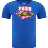 Puma X Hot Wheels Graphic Mavi Kısa Kollu Erkek Çocuk T-shirt