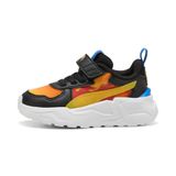 Puma X Hot Wheels Trinity Lite Bebek Spor Ayakkabı, 22, 401408, Siyah, Unisex - bebek