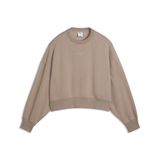 Puma X Hyrox Heavyweight Crew Kadın Bej Sweatshirt