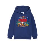 Puma x PAW PATROL Çocuk Grafik Baskılı Kapüşonlu Sweatshirt, 3-4 Yaş, 634936, Blue Jewel, üniseks-çocuk